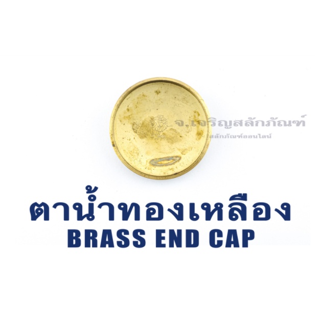 ตาน้ำทองเหลือง ตราหัวสิงห์ ตาน้ำถ้วย  ขนาด 10 - 60 mm (แพ็คละ 1 ตัว) ฝาปิดรู ถ้วยอุดปิดเสื้อสูบ ฝาอุดปิด ทองเหลือง