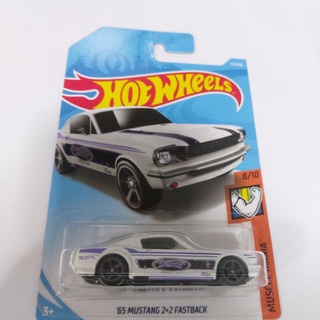 รถเหล็ก Hotwheels 65 MUSTANG 2 2 FASTBACK (ib31)