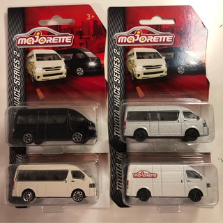 majorette toyota hiace series 2 set 4 คัน