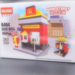 TN-LEPIN HSANHE ตัวต่อสริมทักษะและสมาธิ(ร้านแมคโดนัล)