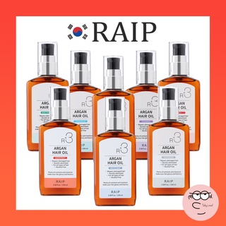 [RAIP] (1+1+1) R3 ARGAN HAIR OIL HAIR ESSENCE 100ml เอสเซ้นส์น้ํามันอาร์แกน บํารุงผม ขนาด 100 มล (8 ชนิด) | เซรั่มน้ํามันอาร์แกน ดูแลเส้นผม Hair Care Argan Moroccan Oil Serum