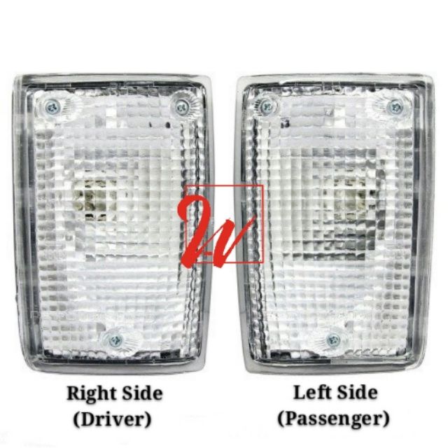 Toyota Land Cruiser 60 Series BJ62 FJ62 HJ62 มุมสัญญาณโคมไฟใหม่ 1 คู่ซ้ายขวา