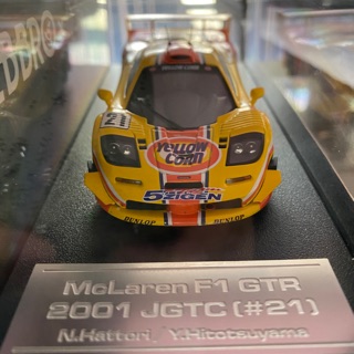 โมเดลรถแข่ง EBBRO x hpi racing แท้ McLaren F1 GTR (#21) 2001 JGTC