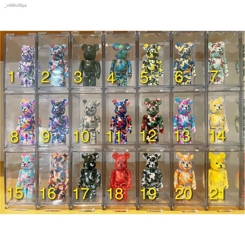 ☢☽(ของแท้ญี่ปุ่น) Be@rbrick Bape Camo 28th Anniversary (Bearbrick)