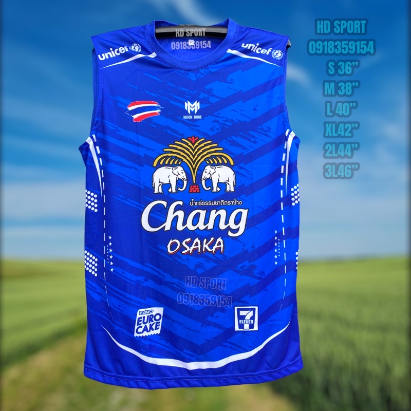 เสื้อกีฬาแขนกุด ตัวใหม่ล่าสุด EX-2 พิมลายพร้อมส่ง