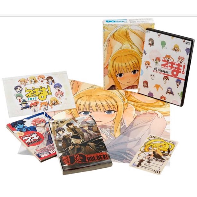 📍พร้อมส่ง ของสะสม คุณครูจอมเวทย์ เนกิมะ negima UQ holder collection 2017