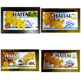 Haitai แครกเกอร์ รสเค็ม รสชีส รสออริจินัล รสอัลมอนด์  กล่องใหญ่