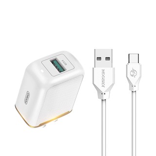 เซตสายชาร์จ Joyroom รุ่น L-Q18Z (CN) Yida Series 3.0 Single port 18W Travel Charger พร้อมสายชาร์จ Type C