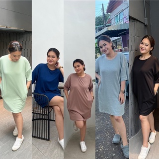 Linla dress 👗🧤 เดรสสาวอวบ