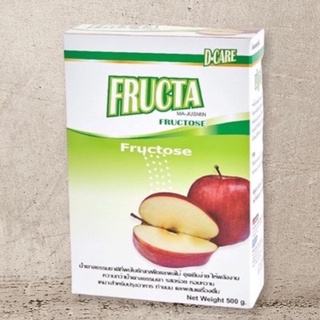 Fructa Fructose ฟรุกต้า น้ำตาลฟรุกโตส น้ำตาลธรรมชาติ 500 g