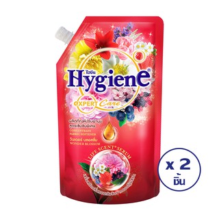 HYGIENE ไฮยีน น้ำยาปรับผ้านุ่ม ไลฟ์เซ้นท์ วันเดอร์ บลอสซั่ม 490 มล. (ทั้งหมด 2 ชิ้น)