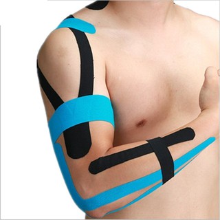 เทปติดกล้ามเนื้อ เทปบำบัด Kinesiology Tape