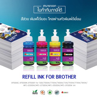 น้ำหมึกแท้อิงค์แมนเติมปริ้นเตอร์ Brother ขนาด 100ml