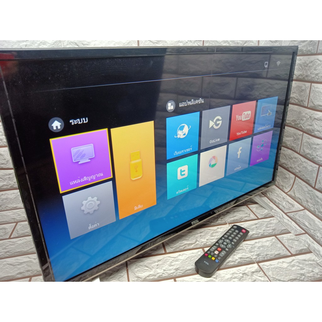 สมาร์ท ทีวี ทีซีแอล 32 นิ้ว smart tv tcl สภาพดี