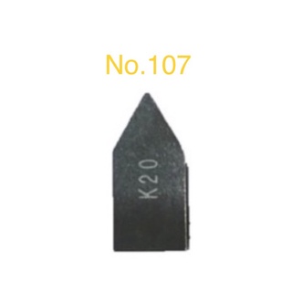 มีดเล็บ K20 Carbide Tips No. 107