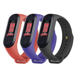 Xiaomi Mi Band 4 Avengers Limited Edition สายรัดข้อมืออัจฉริยะ มาพร้อมสายรัดลายพิเศษ ของแท้100% (รับประกัน 1 ปี)