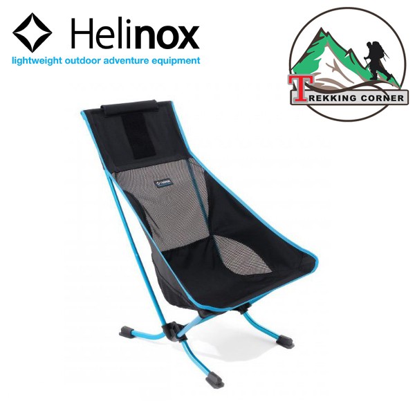 เก้าอี้พกพาน้ำหนักเบา Helinox Beach Chair Black