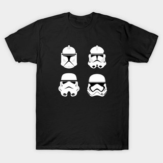 เสื้อยืด StarWars ที่มีคุณภาพสูงผ้าฝ้ายแขนสั้นเสื้อผ้าเครื่องแต่งกาย Unisex ชายและหญิง ?=X