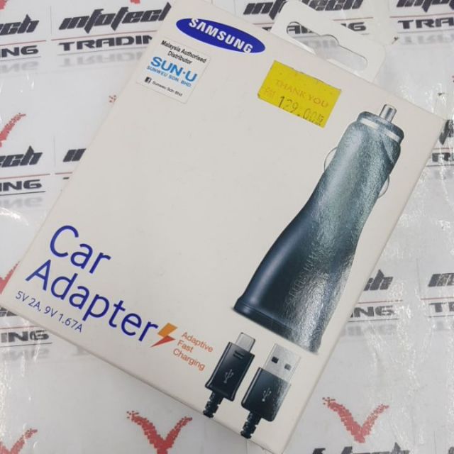 Adaptive Fast Charging car adaptor5V 2A 9V 1.67A micro Usb