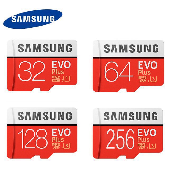 Samsung SD Card EVO Plus 128 GB 64 gb 32gb 256 GB 16 GB