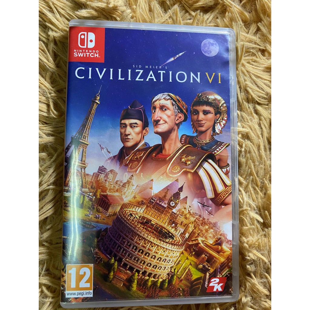 (มือ1)(มือ2) Nintendo Switch : Sid Meier's Civilization VI แผ่นเกม มือสอง สภาพดี