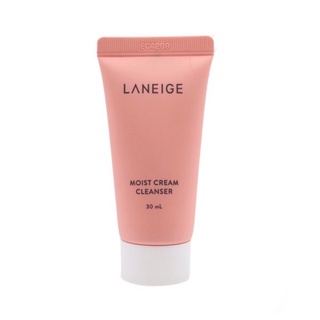 Laneige Cleansing Moist Cream Cleanser 30ml. ชมพู