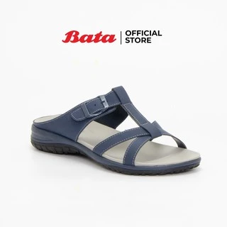 Bata Women's Mules Flats รองเท้าส้นแบนสำหรับผู้หญิง รุ่น Gade สีน้ำเงิน 6619662