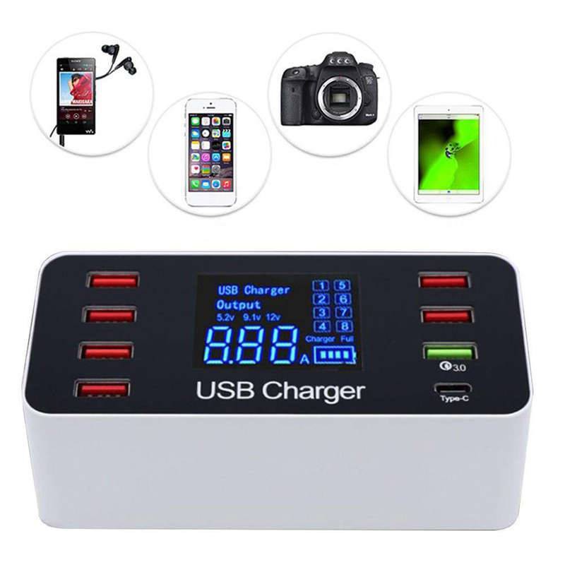 ที่ชาร์จอุปกรณ์A9+  USB Hub 8-port พร้อมส่งไวจากกทม.