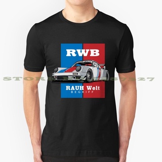 tshirtเสื้อยืดคอกลมฤดูร้อนคลาสสิก !! เสื้อยืด ลายวงล้อ Stance-Nissan Jdm Hakosuka Liberty Walk Rauhwelt Rwb 240Z-Nissan
