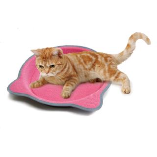 Marukan Cat Pink Scratching Tray มารุคัง ถาดนอนวงกลมสำหรับแมว (ชมพู)