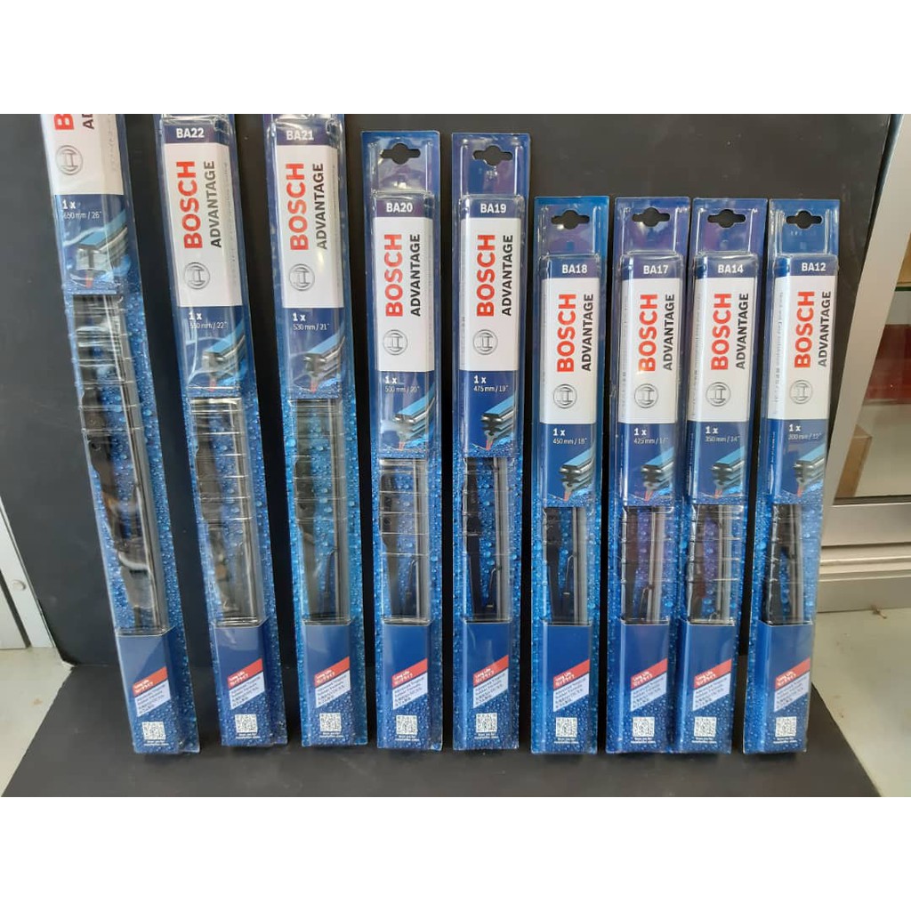 BOSCH WIPER ใบมีด proton perodua toyota honda nisuzu alfa hundai kia