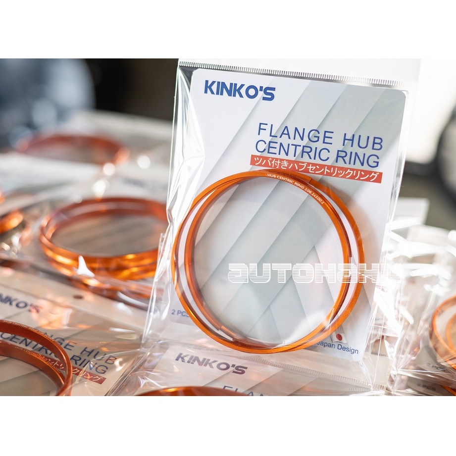 ✅สวย ✅ทน ปลอกกันสั่น Hubring Kinko's สีส้มทอง มีร่องไขควง ถอดใส่ง่าย🔰 สำหรับ Isuzu D-Max, MU-7, MU-X และยี่ห้ออื่น