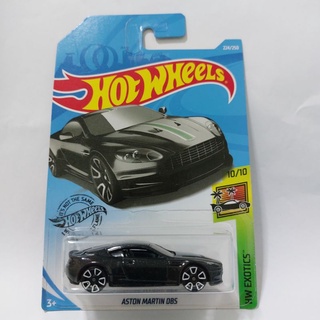 รถเหล็ก Hot wheels ASTON MARTIN DBS สีดำ (ib27)