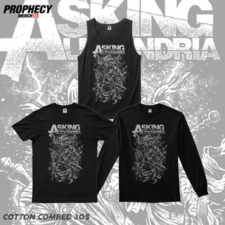 เสื้อยืด พิมพ์ลาย Asking ALEXANDRIA MUSIC BAND สําหรับผู้ชาย