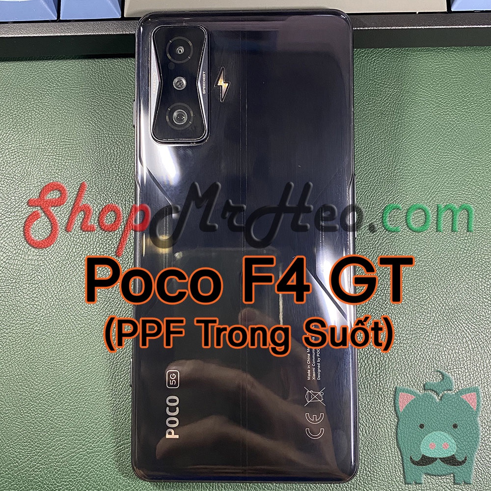 ฝาหลัง PPF แบบเต็มสําหรับ Xiaomi Redmi K50 Pro / K50 - Redmi K50 Gaming - Poco F4 GT (ใสและด้าน)