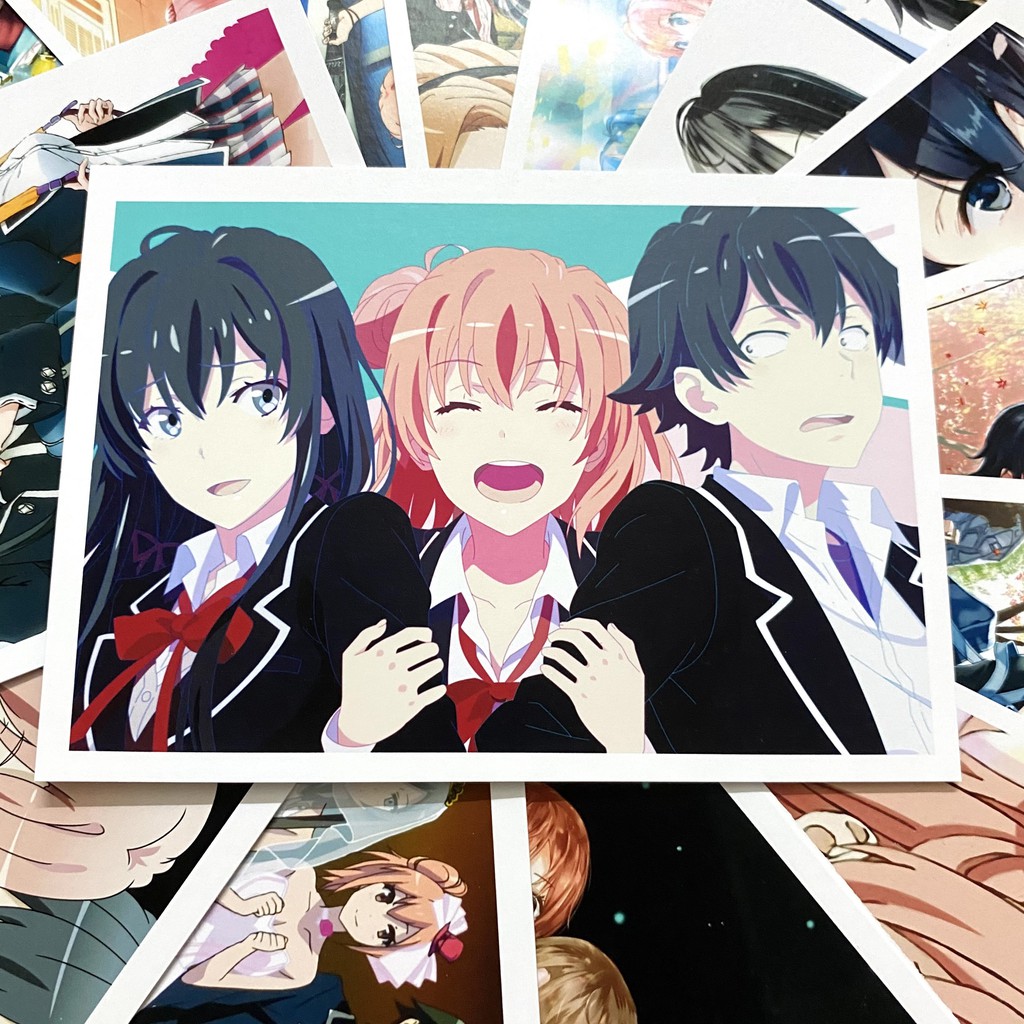 ชุดโปสการ์ด Yahari Ore no Seishun Love Comedy waigatteiru 20 ชุด