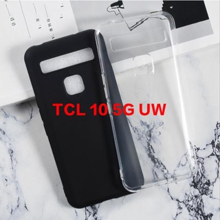 เคสโทรศัพท์ซิลิโคน TPU แบบนิ่ม สําหรับ TCL 10 5G UW