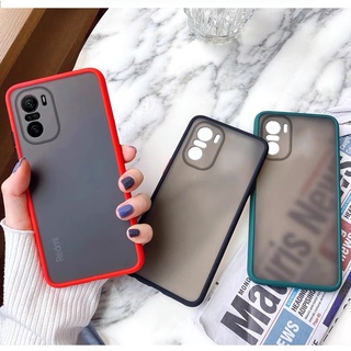 Case Xiaomi Redmi Note10 4G/5G note10s note10pro redmi10 เคสเสี่ยวมี่ เรดมี  เคสกันกระแทก ขอบนิ่มหลังแข็ง ปุ่มสีผิวด้าน