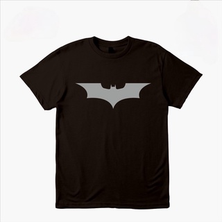 เสื้อยืดโอเวอร์ไซส์เสื้อยืดคอกลม แขนสั้น ผ้าฝ้าย 100% พิมพ์ลายแบทแมน The Dark Knight Combed สําหรับผู้ชายS-3XL