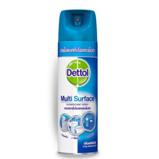 Dettol เดทตอล ดิสอินเฟคแทนท์สเปรย์ กลิ่นมอร์นิ่งดิว 450มล. สเปรย์ฆ่าเชื้อโรคสำหรับพื้นผิว