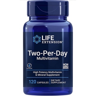 🔥พรีออเดอร์🔥Life Extension Two-Per-Day Multivitamin 120Capsules ของแท้จากอเมริกา🇺🇸🇺🇸🇺🇸