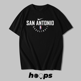 เสื้อยืด ลาย SAN ANTONIO SPURS สําหรับฝึกซ้อมS-5XL