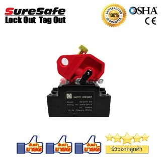[ออกใบกำกับภาษีได้] CBL01-2 Circuit Breaker Lockout ตัวล็อคเบรกเกอร์แบบมือหมุน (พร้อมส่งในไทย/รวมVatแล้วค่ะ)