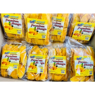 มะม่วงอบแห้ง แผ่นใหญ่ อร่อยมากๆ หอมกลิ่นมะม่วงแท้ๆ น้ำหนัก 500 กรัม และ 200 กรัม