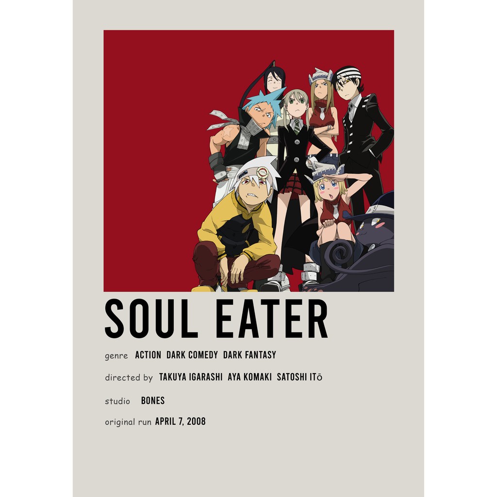 โปสเตอร์อะนิเมะ Soul Eater