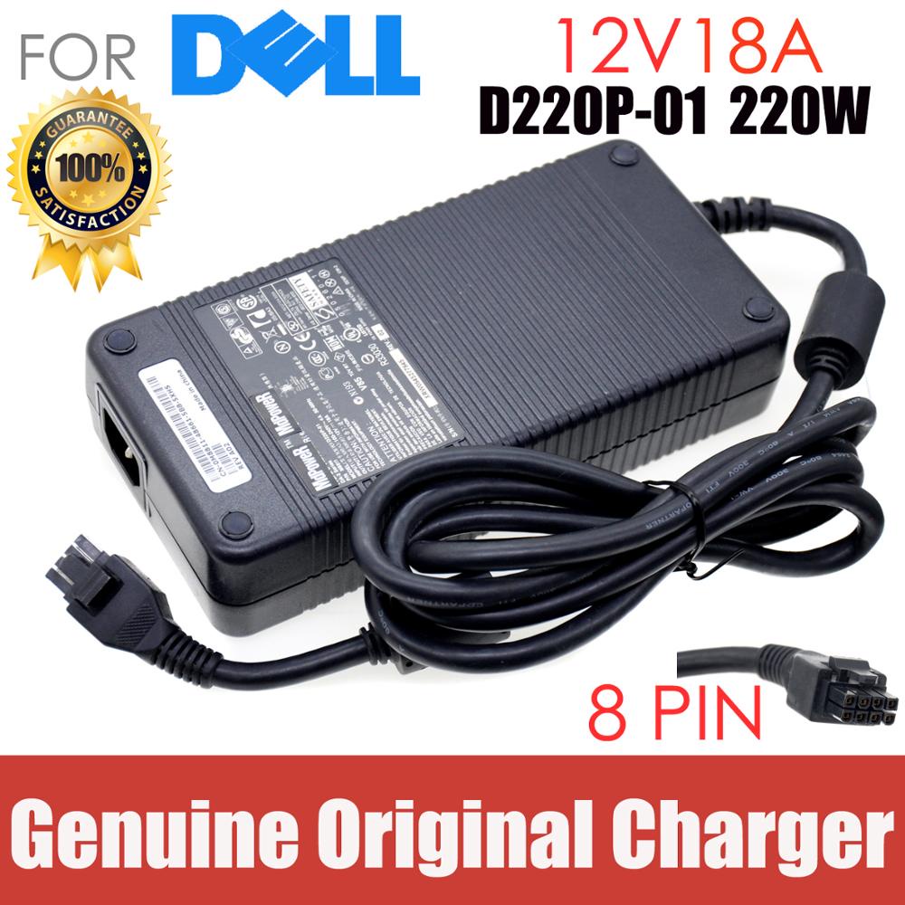 Genuine D220P01 DA2 12v 18a Laptop Adapter Charger For DELL GX620 ADP