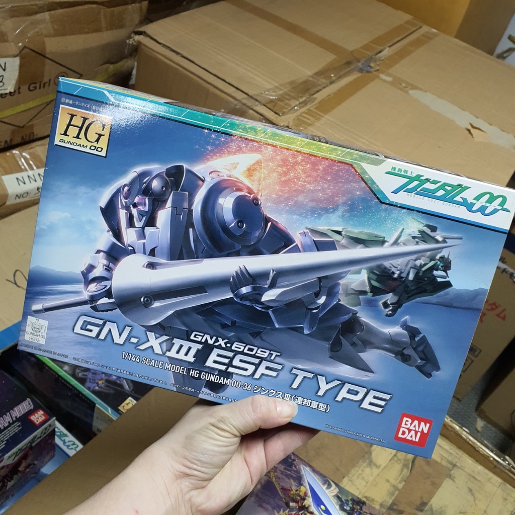 BANDAI GUNDAM GNX-609T GN-X III ESF Type HG Gundam Model Kits  โมเดลคิท กันดั้มกันพลา DISCONTINUED