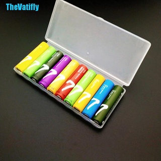 Thevatifly กล่องเคสพลาสติก สําหรับ 10 Aaa