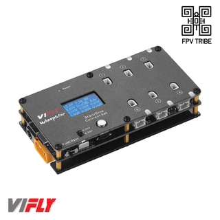 Vifly WhoopStor V2 1S LiPo/LiHV ที่ชาร์จแบตเตอรี่ DC/USB-C 6 ช่อง และที่ชาร์จ สําหรับ BT2.0 &amp; PH2