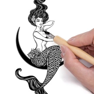 livi manga dip ชุดปากกาวาดภาพการ์ตูน 3 nibs